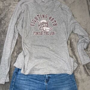 Old Navy Gray Vintage Fit Shirt